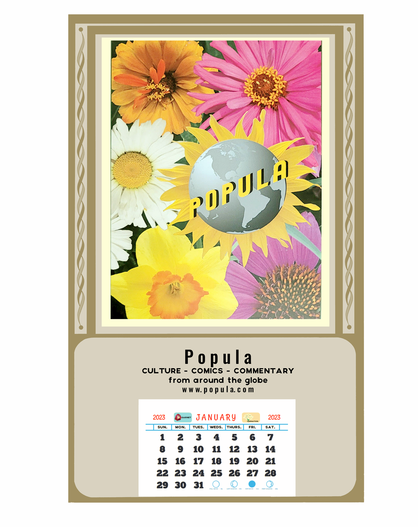 Special Supporter Gift: The POPULA 2023 Bodega Calendar!!!